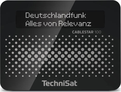 TechniSat CABLESTAR 100 Uhr Digital Schwarz