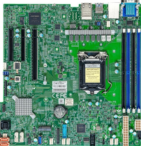 Supermicro MBD-X12STH-F-O Motherboard Intel C256 LGA 1200 (Socket H5) micro ATX