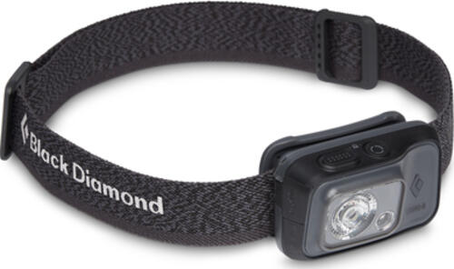 Black Diamond Cosmo 350-R Graphit Stirnband-Taschenlampe