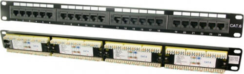 LogiLink Patch Panel 19 CAT6 24-Port