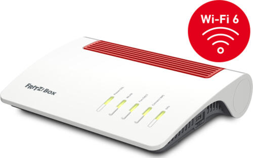 FRITZ!Box 7590 AX WLAN-Router Gigabit Ethernet Dual-Band (2,4 GHz/5 GHz) Weiß