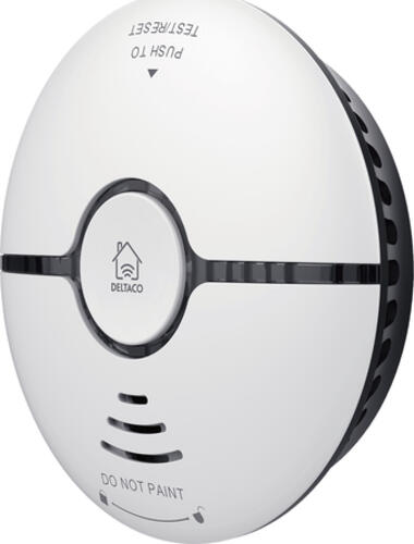 Deltaco SMART HOME WiFi smoke alarm, sound & light Luftprobendetektor Interkonnektabel Drahtlose Verbindung