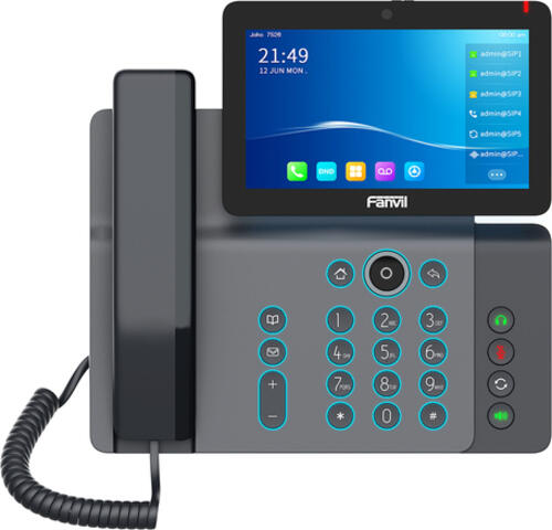 Fanvil V67 IP-Telefon Schwarz 20 Zeilen LCD WLAN