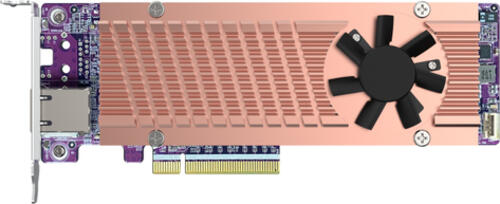 QNAP Card QM2 Schnittstellenkarte/Adapter Eingebaut PCIe, RJ-45