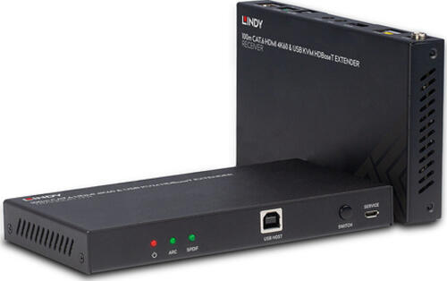 Lindy 38343 KVM-Extender Sender und Empfänger