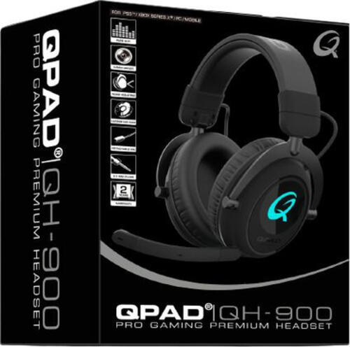 QPAD QH900 Kopfhörer Headset Kabellos