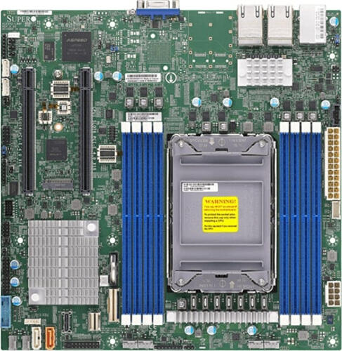 Supermicro Motherboard X12SPZ-LN4F bulk pack Intel C621A LGA 4189 micro ATX