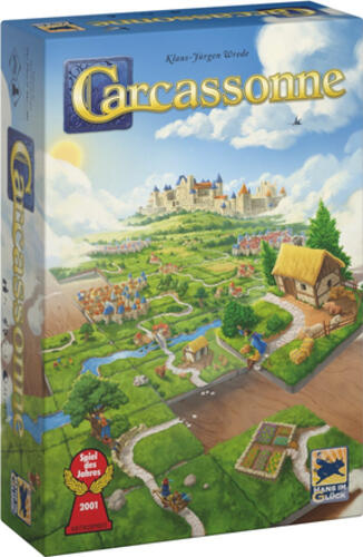 Asmodee Carcassonne V3.0 35 min Brettspiel Strategie