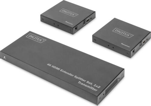 Digitus 4K HDMI Extender Splitter Set, 1x2