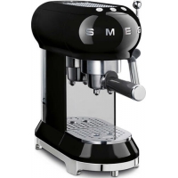 Smeg Espresso Coffee Machine Black ECF01BLEU