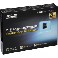 ASUS USB-AC53 Nano, 867Mbps, USB
